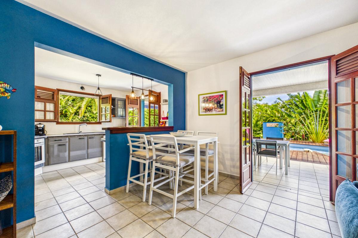 15.Location villa piscine saint françois guadeloupe